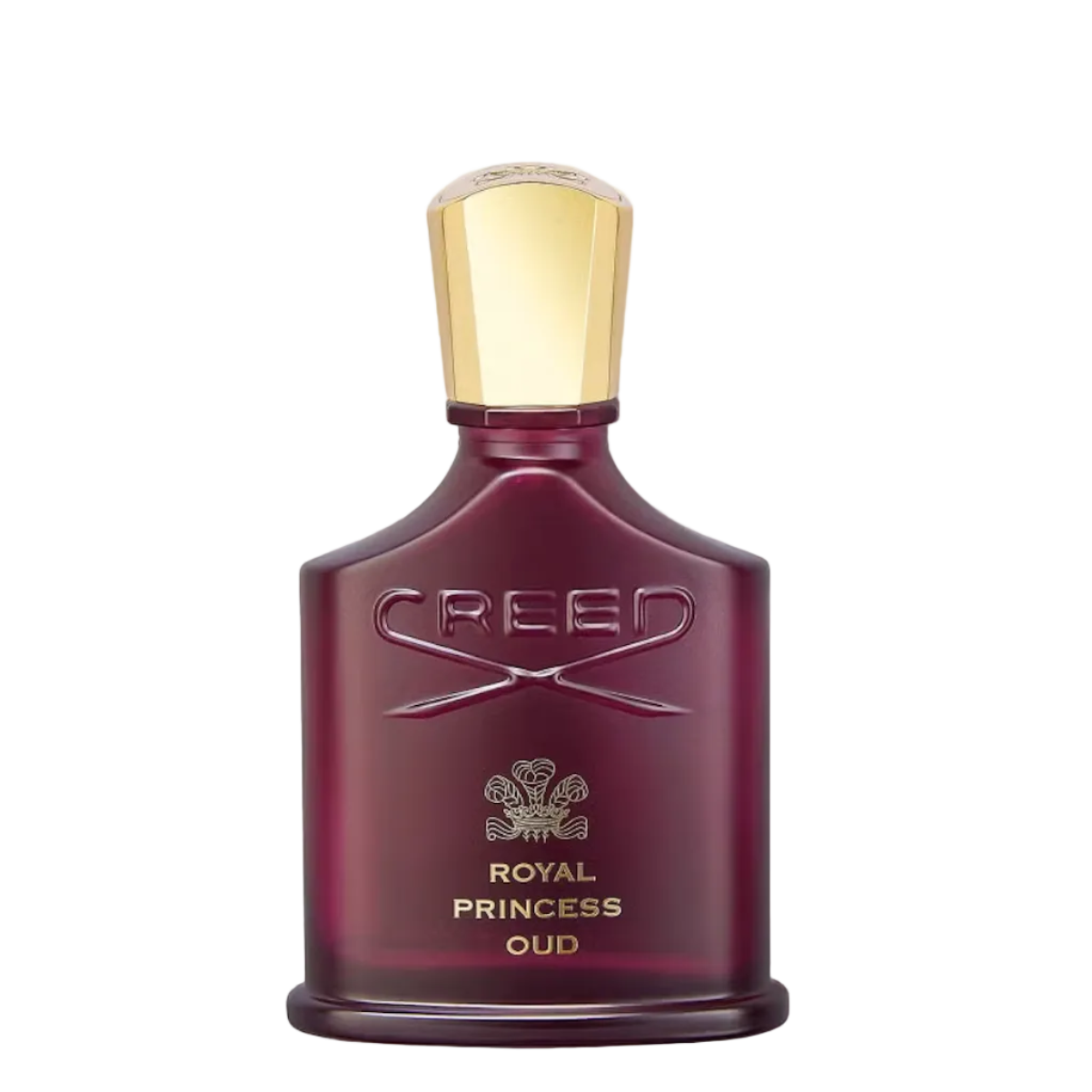 Creed Royal Princess Oud perfume bottle on a light gray background