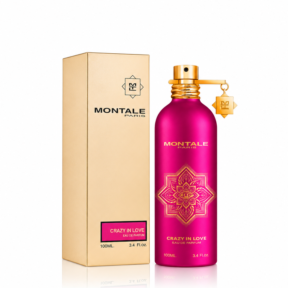 Montale perfume bottle and packaging on a white background